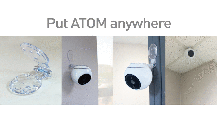 Montaż kamer IP FHD domu z adapterem