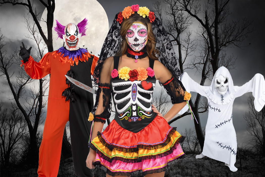 kostiumy karnawałowe i maski na Halloween