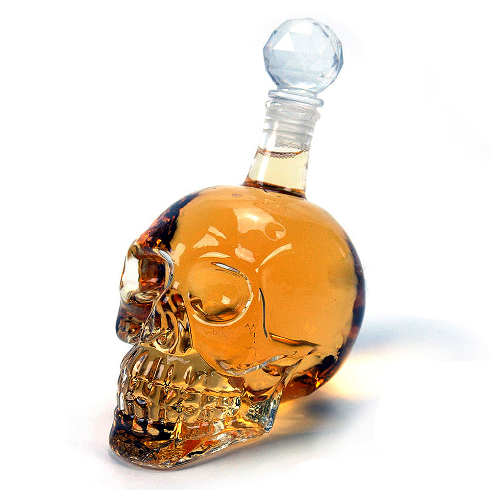 karafki czaszki - karafki whisky