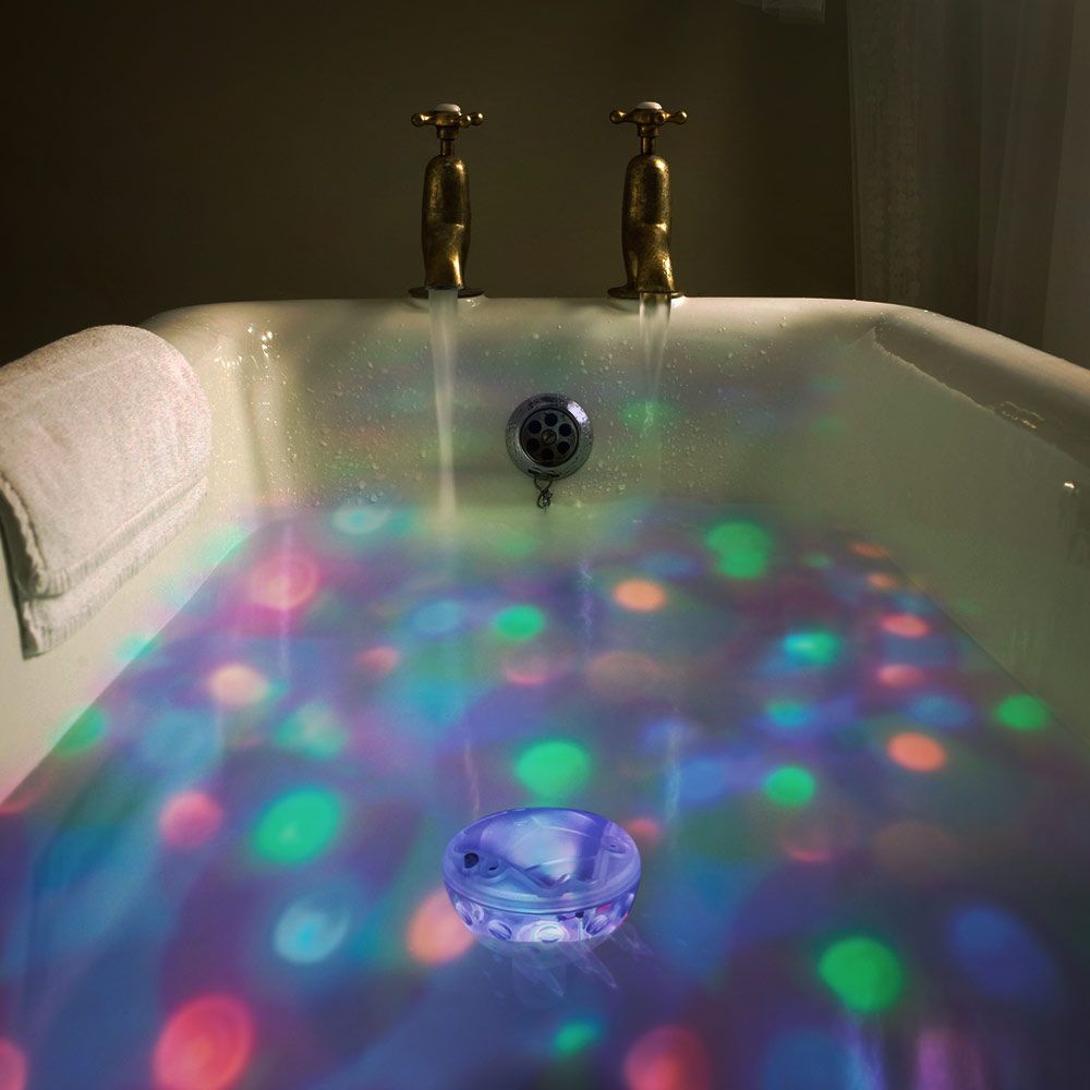 pływająca lampa LED do kąpieli