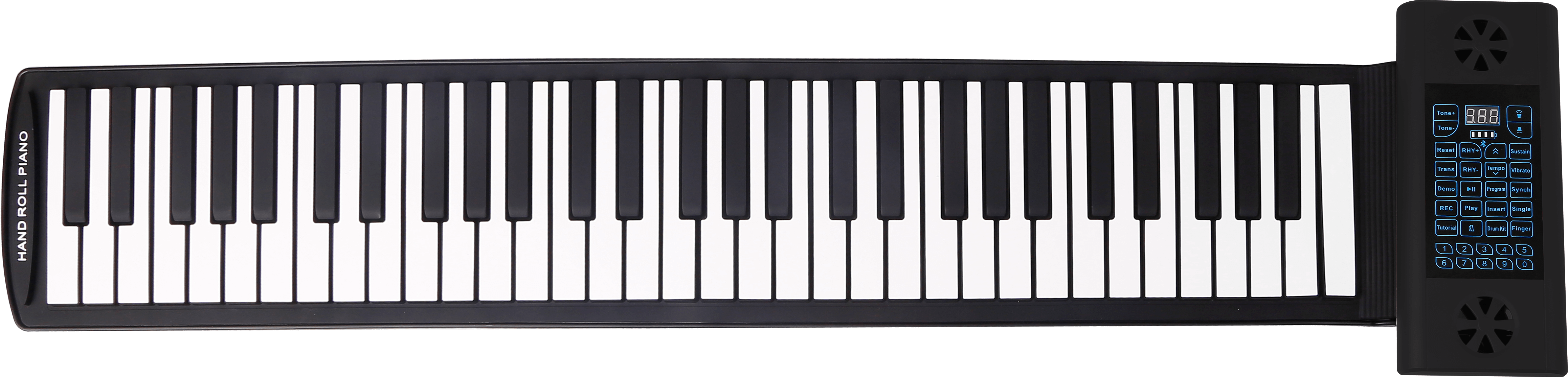 fortepian silikonowy z 61 kluczami