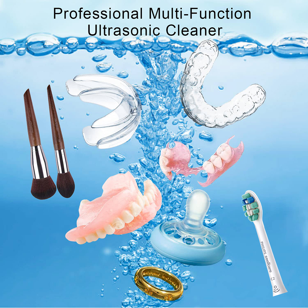 ultradźwiękowe urządzenie czyszczące do szczoteczek do zębów, protezy dentystyczne