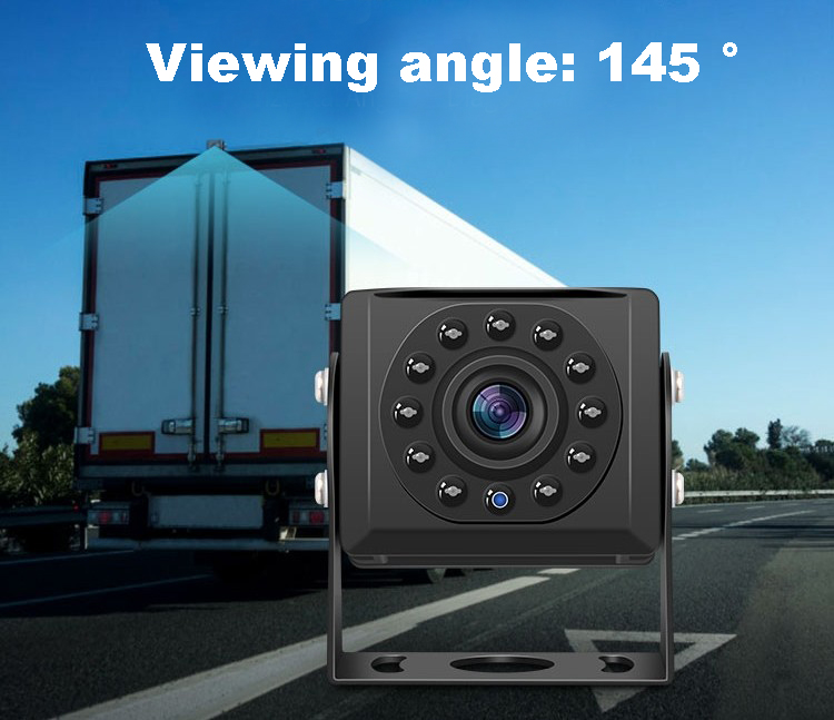 Kamery cofania 175 stopni dla ciężarówek