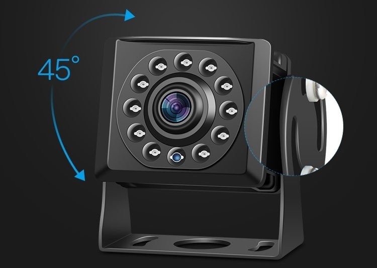 system kamer cofania z noktowizorem LED na podczerwień