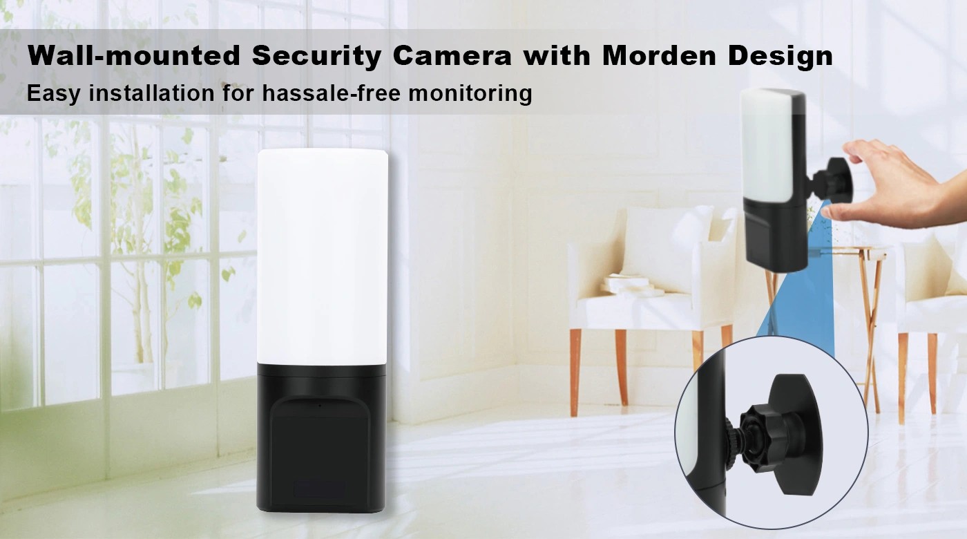 Lampa szpiegowska ukryta kamera bezpieczeństwa dla Twojego domu, mieszkania, biura