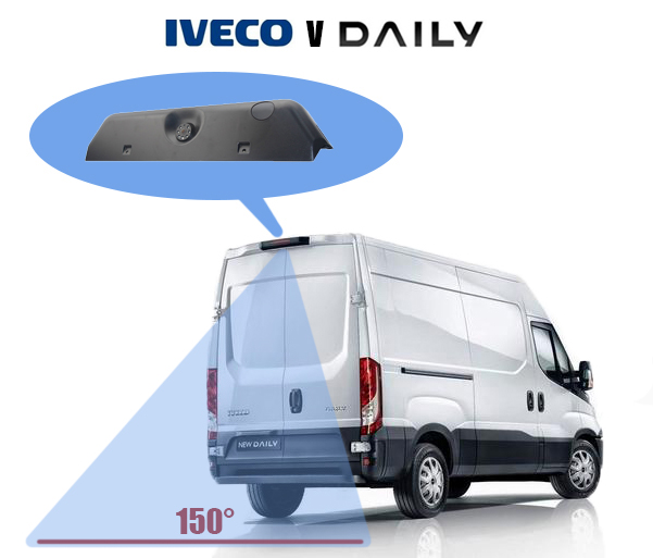 kamera parkowania w tylnym świetle hamowania IVECO DAILY 2014
