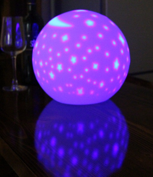 lampa projekcyjna led light sphere sky;