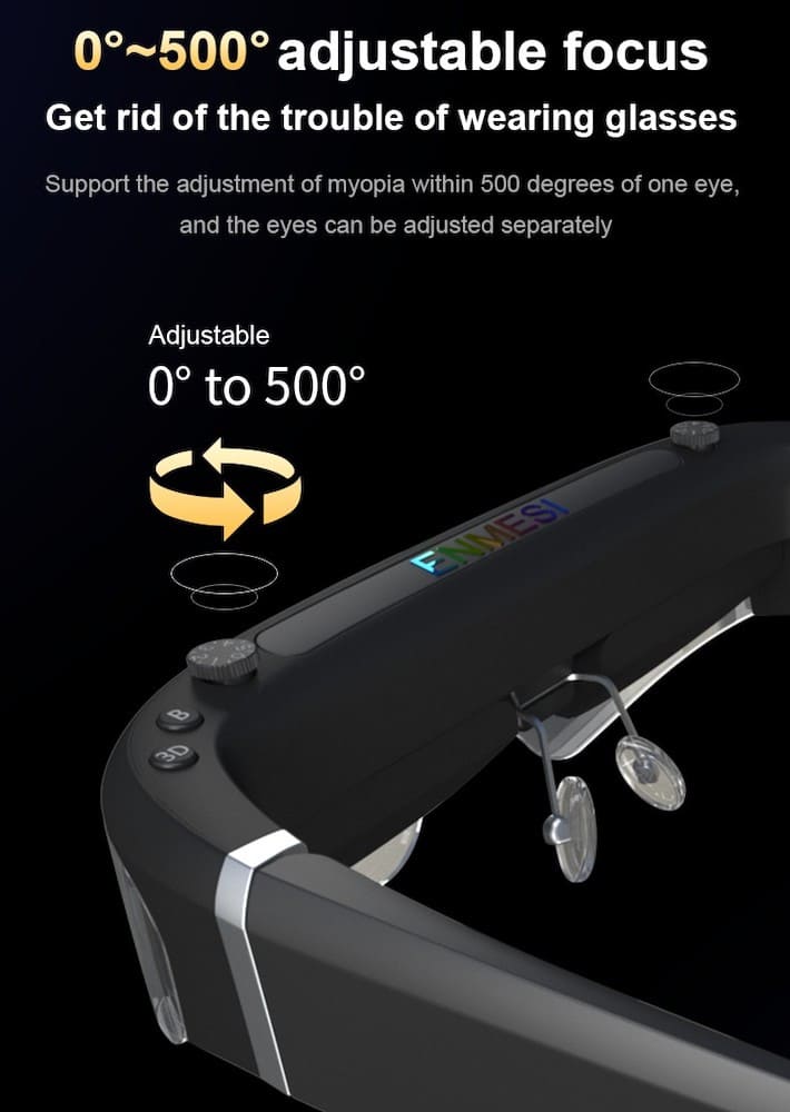 okulary wirtualnej rzeczywistości z pilotem