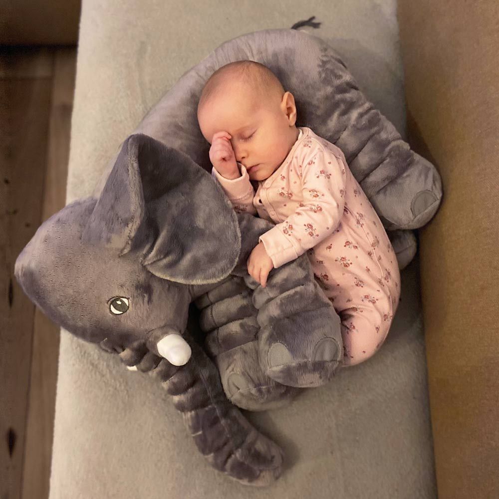 pluszowa poduszka dla dzieci słoń