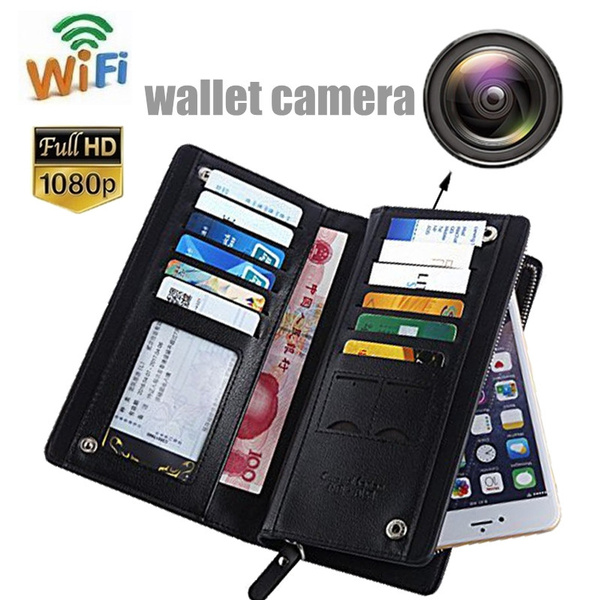 kamera szpiegowska w portfelu wifi full hd