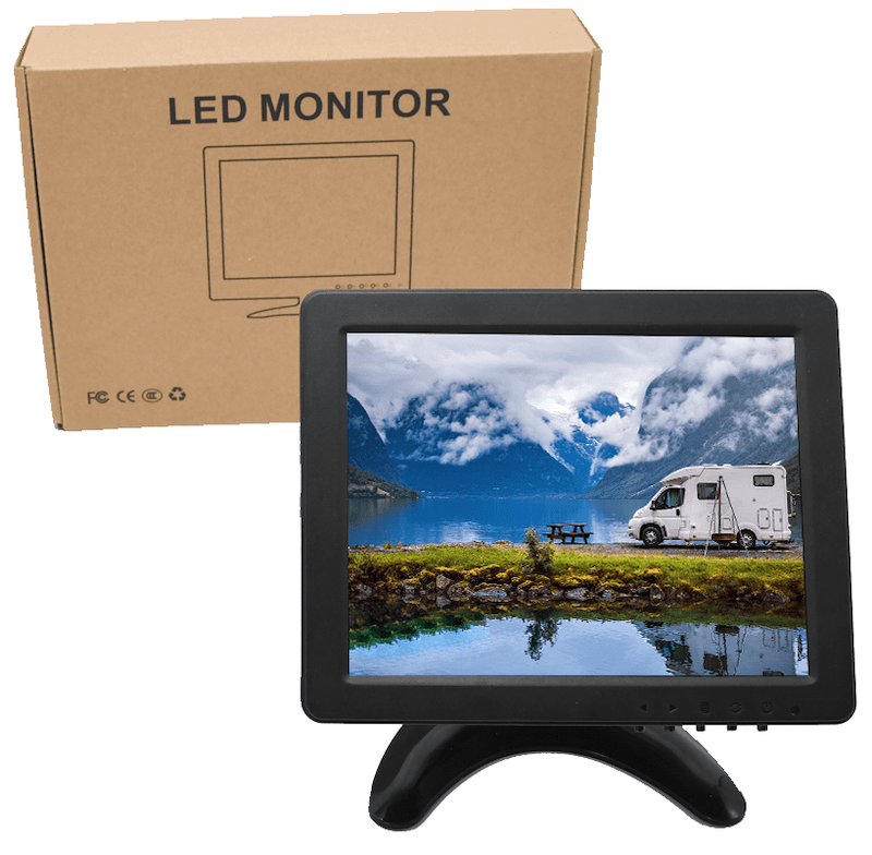 Monitory 8-calowe TFT LCD do kamer CCTV
