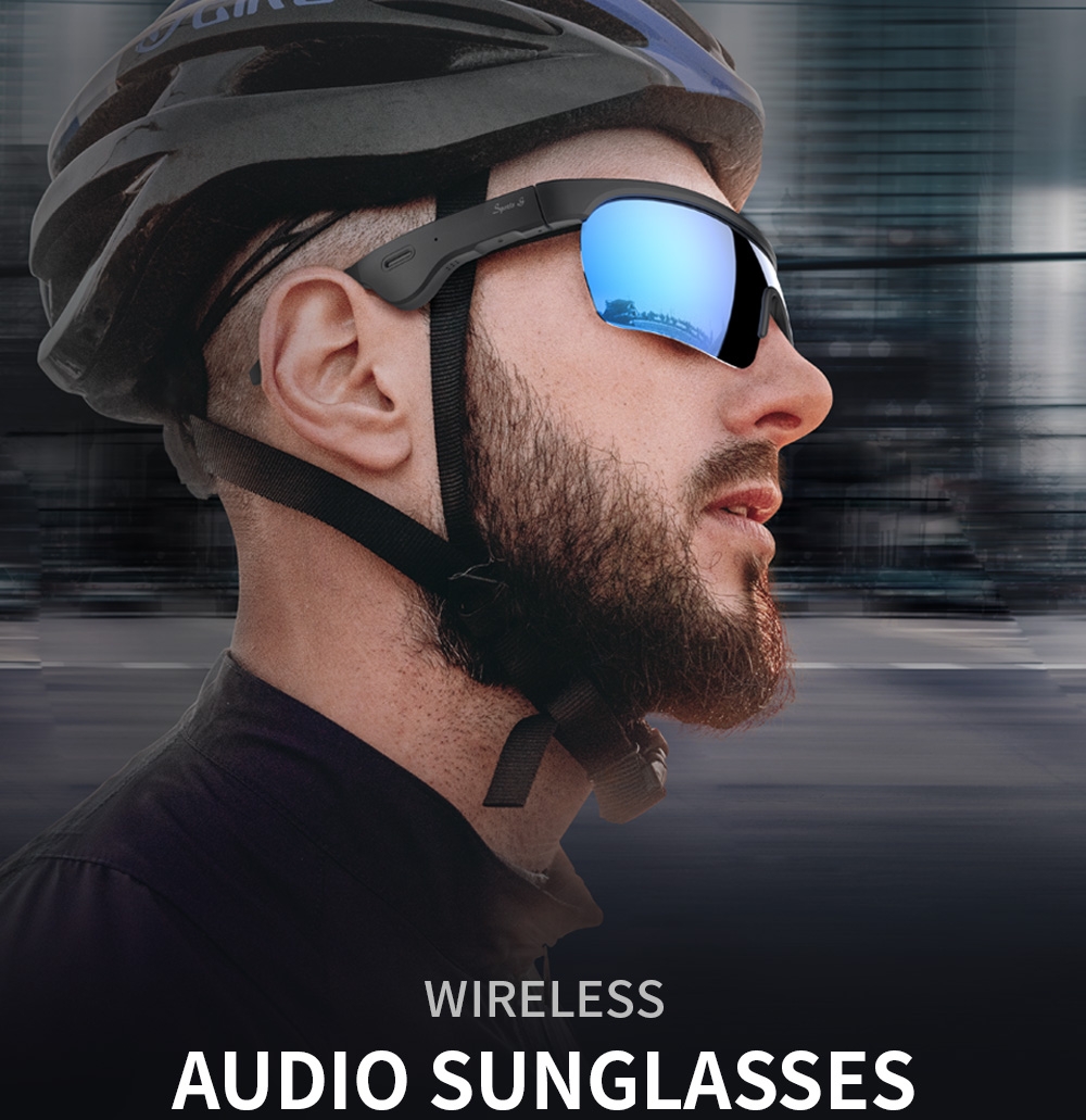 Inteligentne okulary przeciwsłoneczne audio sportowe okulary bluetooth do słuchania muzyki