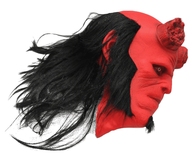 Maska Hellboy dla dorosłych