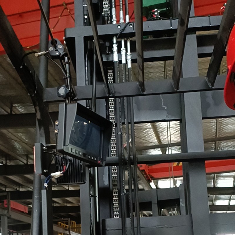 monitor z kamerą laserową wózek wysokiego podnoszenia