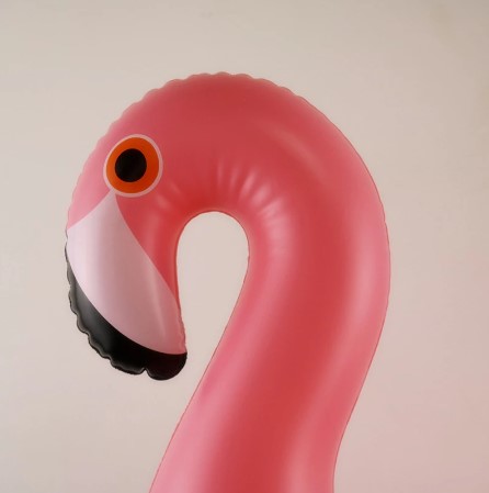 Basen dmuchany na kubki w kształcie flaminga