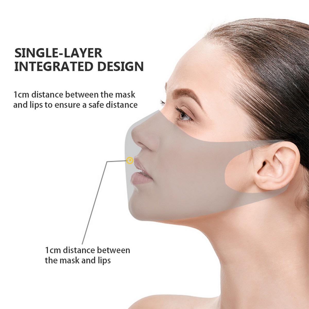nanoelastyczna maska na twarz