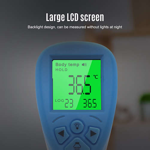 bezdotykowy termometr z wyświetlaczem LCD