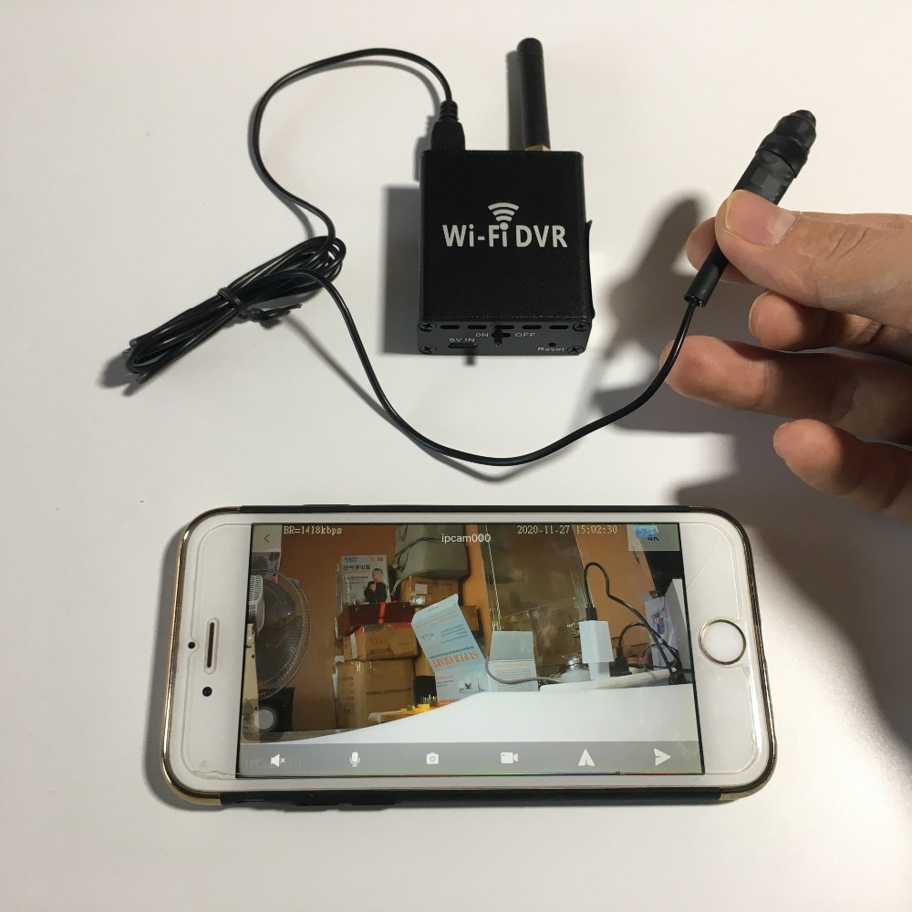 kamera otworkowa wifi ip micro mini obiektyw