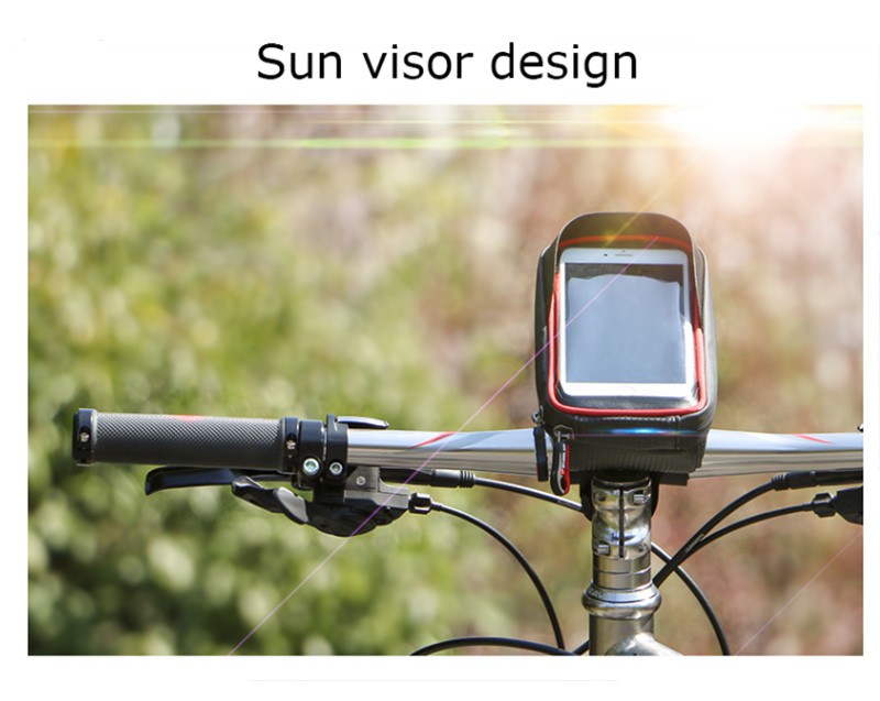 Torba na telefony komórkowe na kierownicę roweru