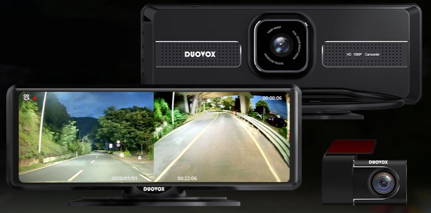 kamera samochodowa z najlepszym widzeniem w nocy - duovox v9