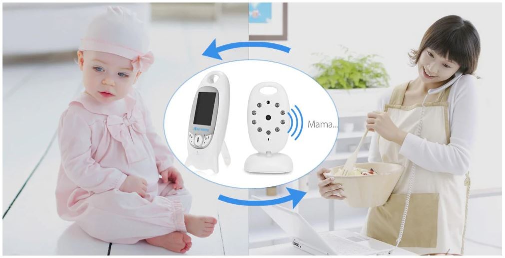 kamera z monitorem do monitorowania dziecka
