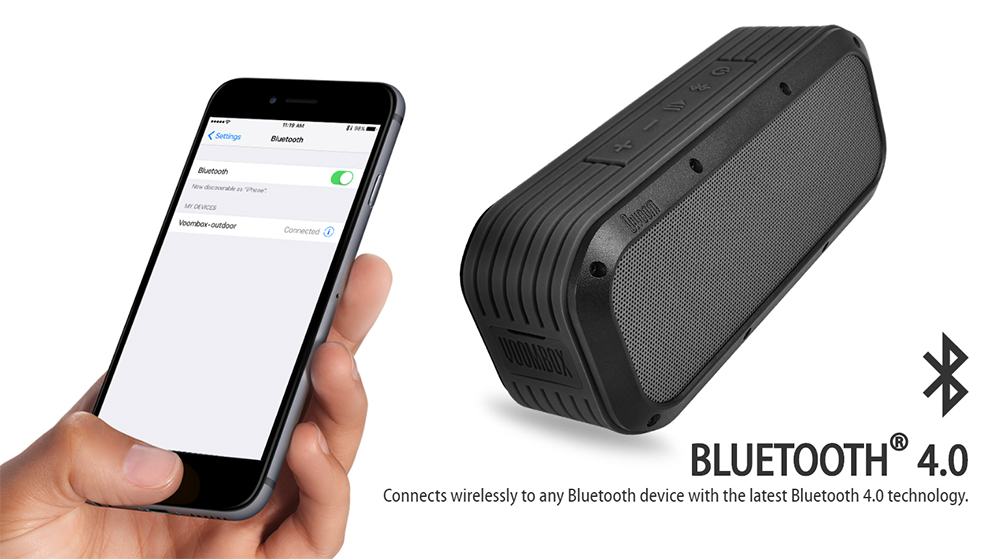voombox Bluetooth głośnik zewnętrzny przenośny