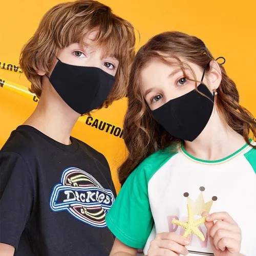 czarna maska ochronna dla dzieci