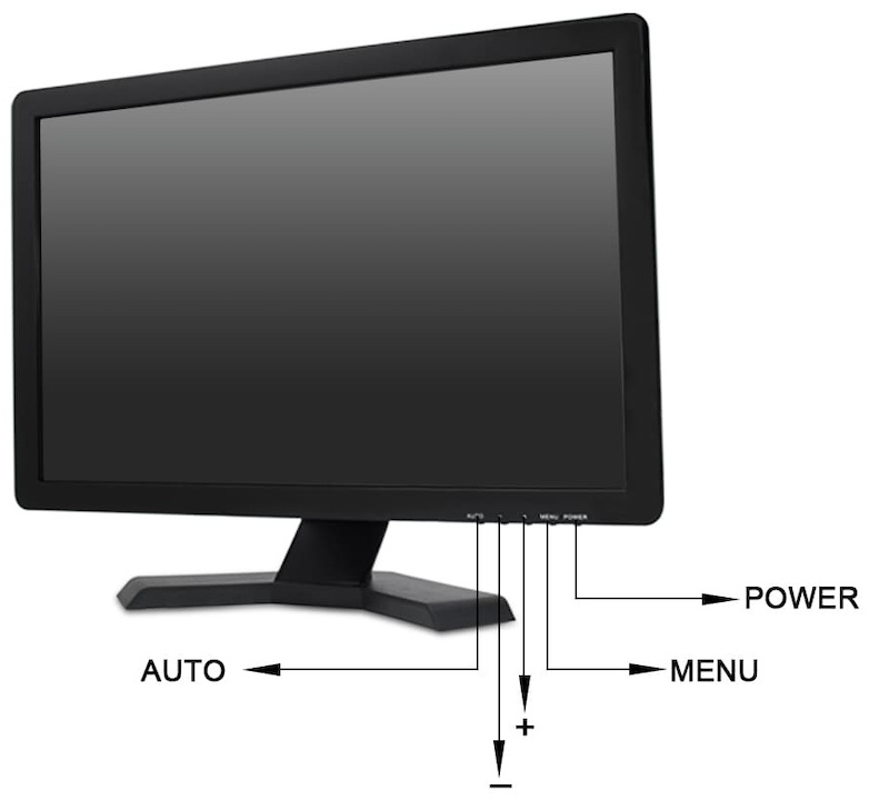 monitor bnc 19-calowy monitor LCD z aktywną matrycą TFT