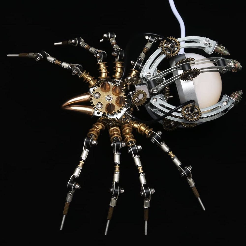 Metalowy pająk 3D puzzle