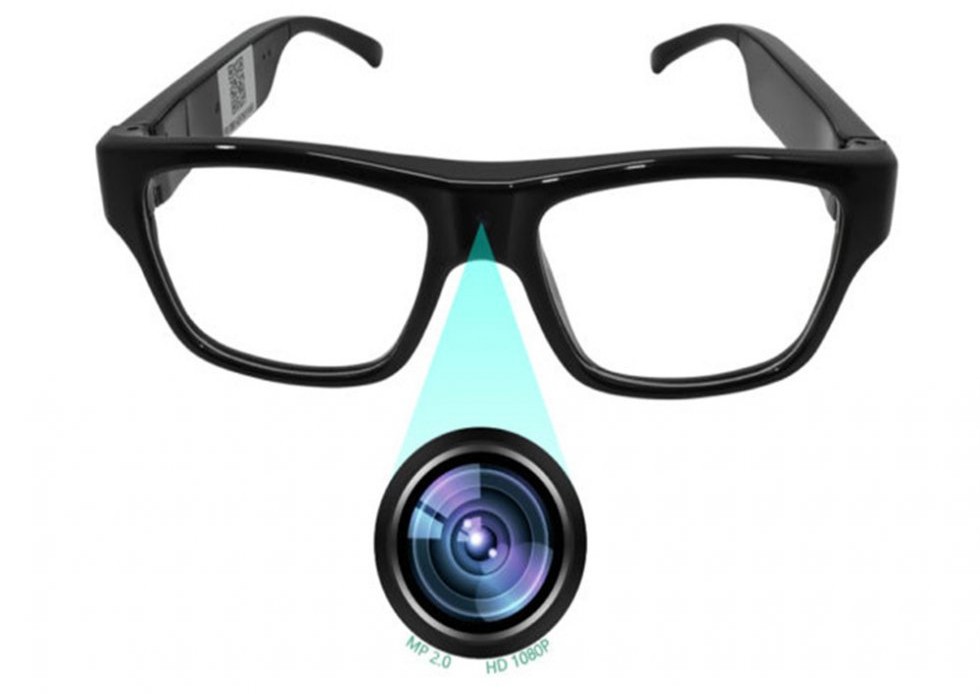 szpiegowskie okulary dotykowe z kamerą FULL HD i WiFi