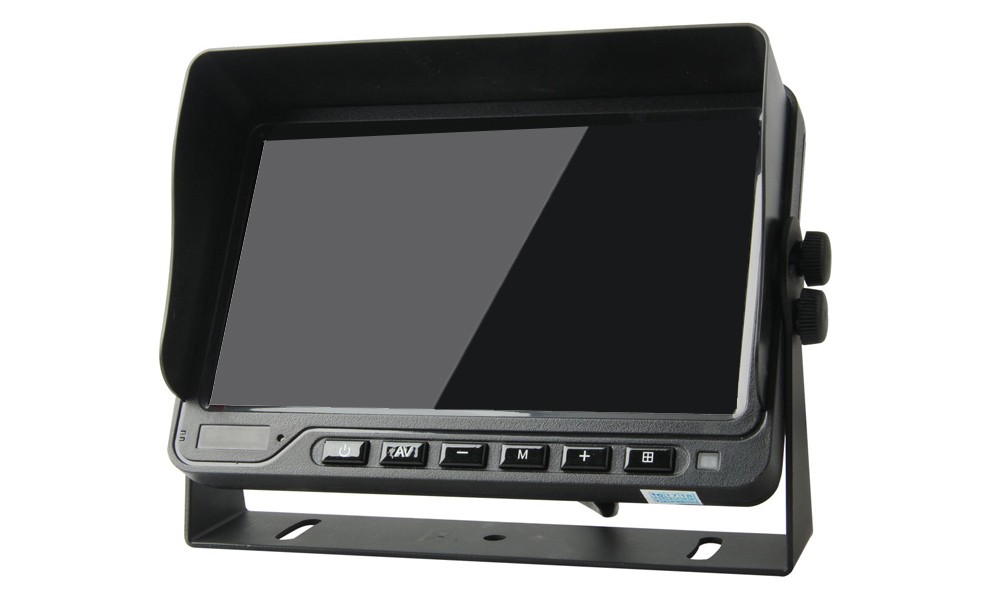kompaktowy 7-calowy tylny monitor do samochodu