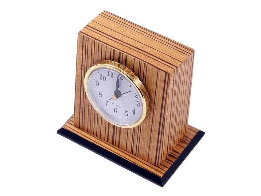 Zestaw zegarków biurowych Drewniany prezent dla szefa