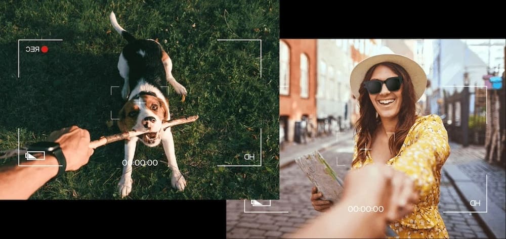 okulary z kamerą i wirtualną rzeczywistością 3d