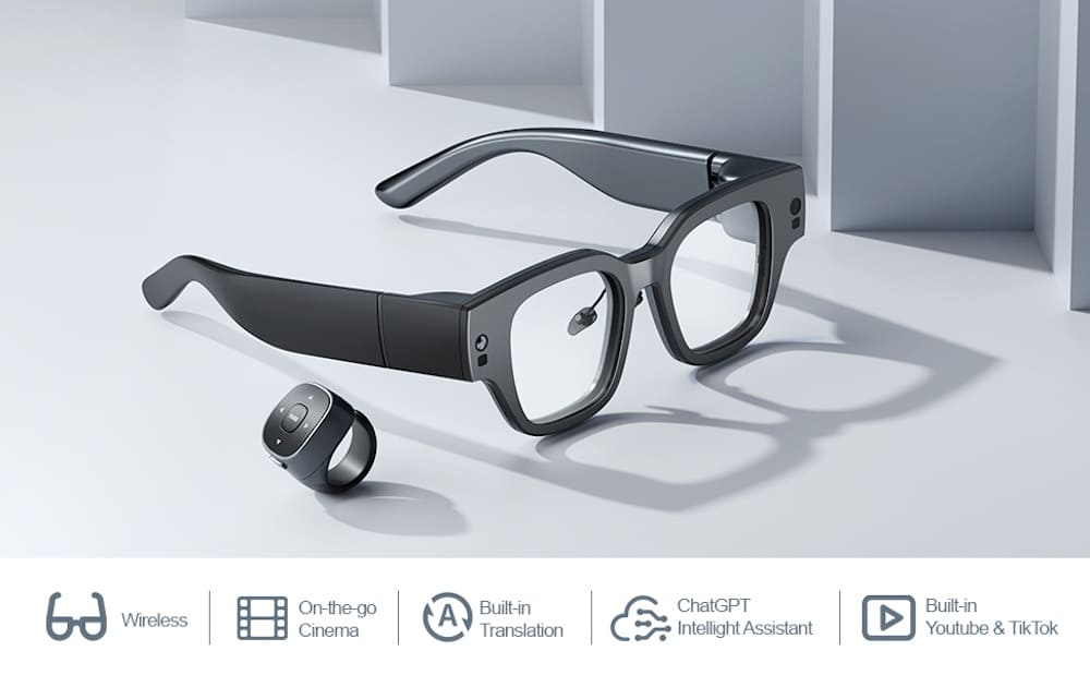 okulary vr smart z bezprzewodowym czatem gpt smart 3D