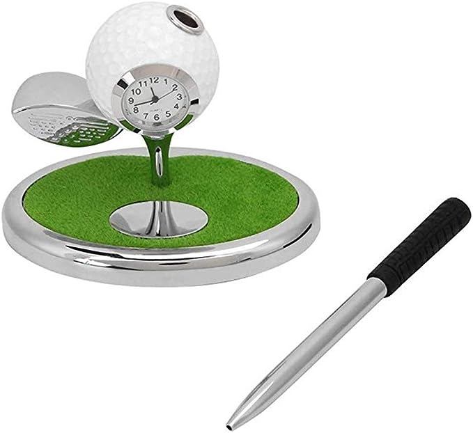 Długopis golfowy (piłka z kijem) z funkcjonalnym zegarem